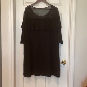 Torrid Mesh Sweatshirt Dress